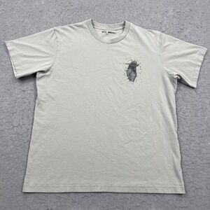UNIQLO UT Attack On Titan Shirt Mens XL Gray Graphic Manga Anime Beautiful Cruel